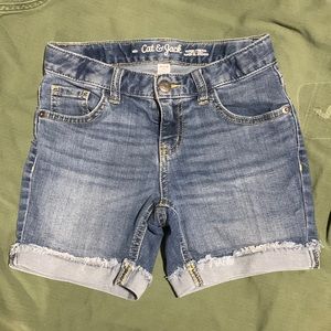 Cat & jack girls shorts M 7/8